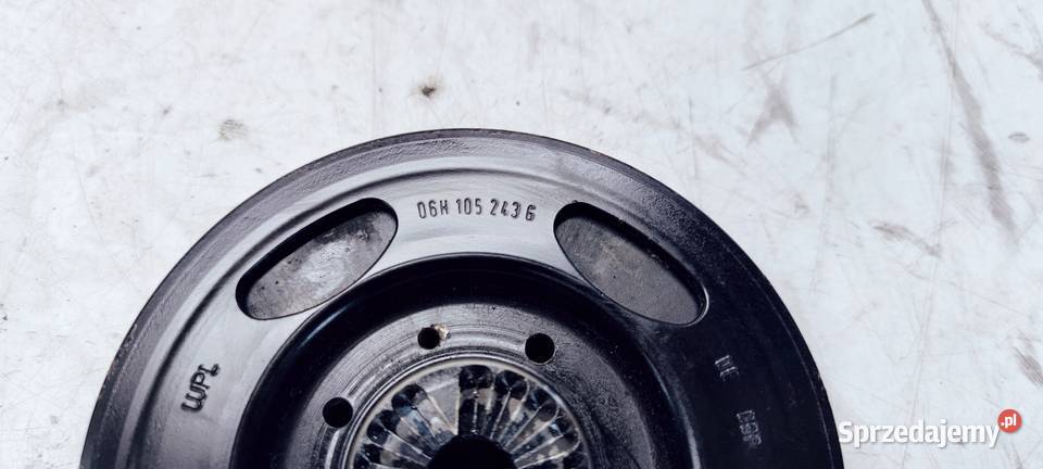 KOŁO PASOWE WAŁU AUDI A4 B8 A5 8T 18 06H105243G Pozostałe Przystajń