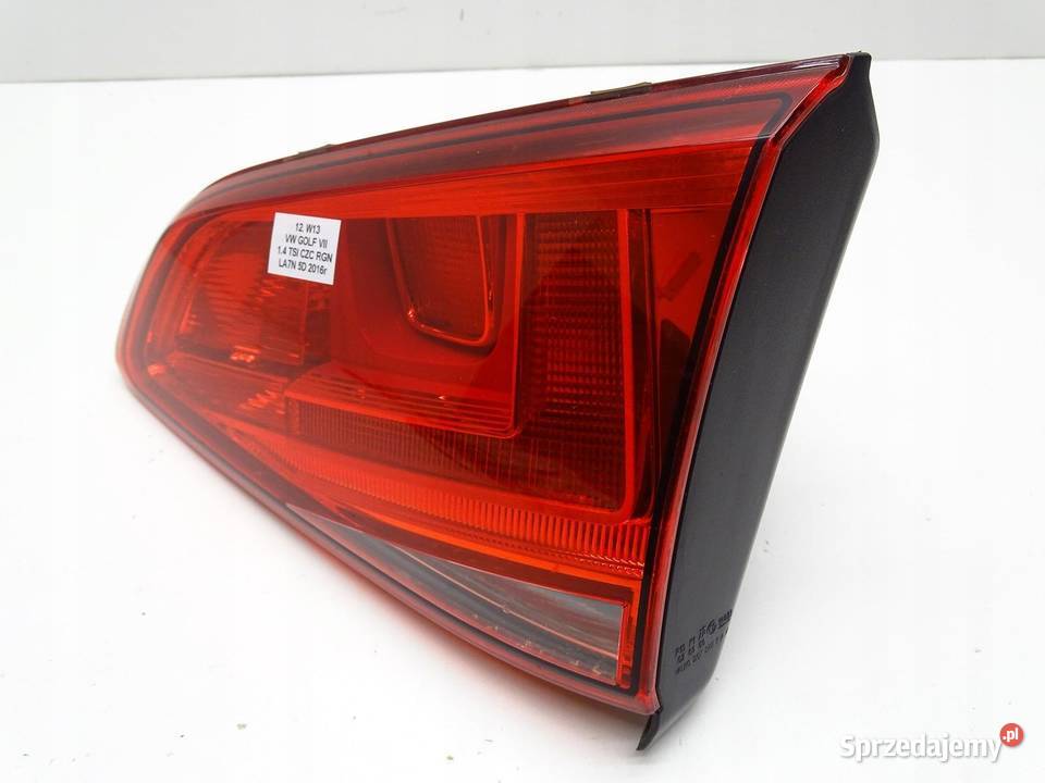 LAMPA PRAWY TYŁ TYLNA W KLAPE VW GOLF VII 5D