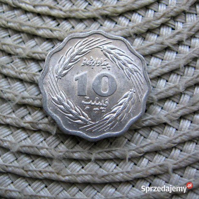 Pakistan 10 Pajsa 1962r Półksiężyc i pomnik pod Numizmatyka Kalisz