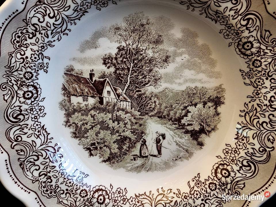 Talerz głęboki włoski Swiss Landscape Chełm