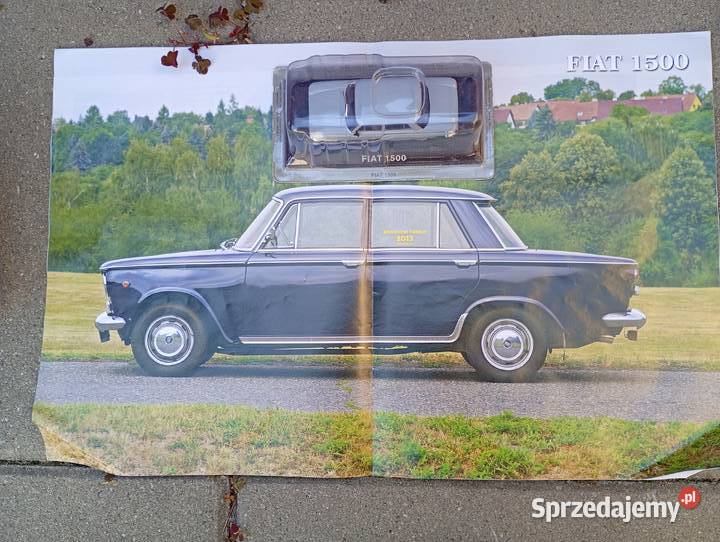 FIAT 1500 model 143 kultowe auta Deagostini nowy Modelarstwo Warszawa