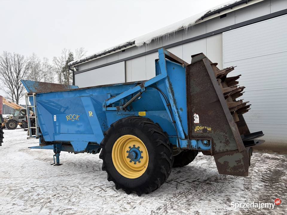 Rozrzutnik obornika Rock 8 ton pionowe walce Myszyniec