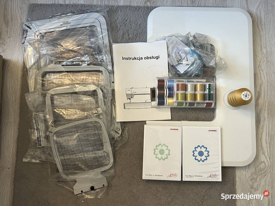 Hafciarka Janome MC 550E Full program Janome Szklarska Poręba