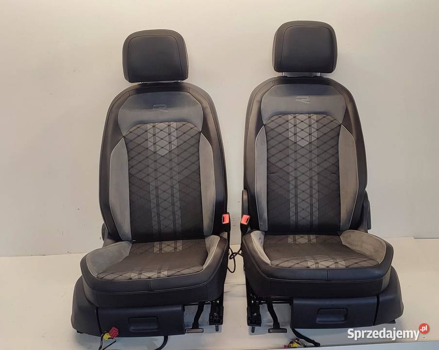 VW TIGUAN II FOTELE KANAPA RLINE GRZANE