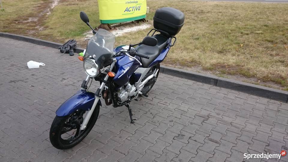 Yamaha YBR 250 kufry Yamaha Warszawa