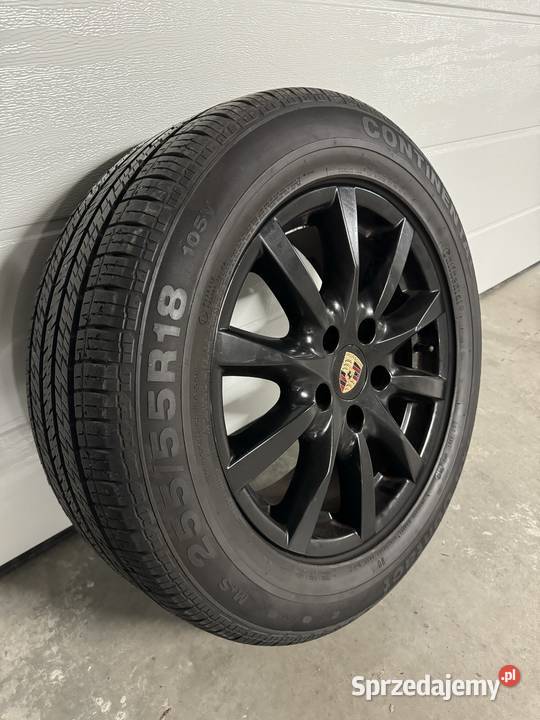 Oryginalne komplet felgi Porsche Cayenne 18 z Warszawa
