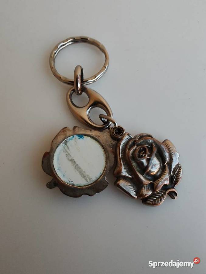 Breloczek róża wisiorek że zdjęciem Pozostałe