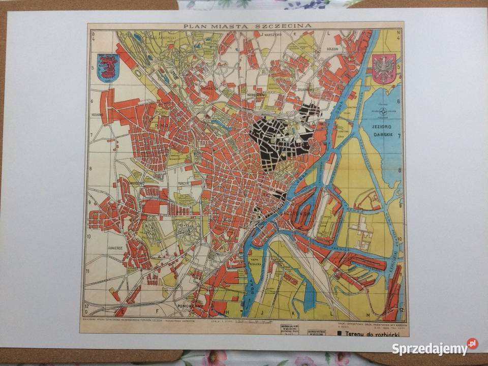 1275 Plany I Mapy Szczecina XVII Do XX Wieku 13 Szczecin