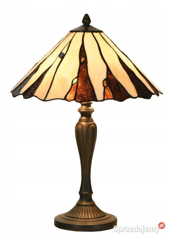 Śliczna LAMPA WITRAŻOWA TIFFANY 36 x 53 Piękne Wrocław