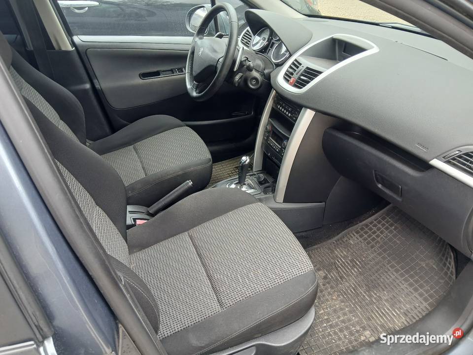 Peugeot 207 automat 14gaz klima zarejestrowany podkarpackie Przemyśl