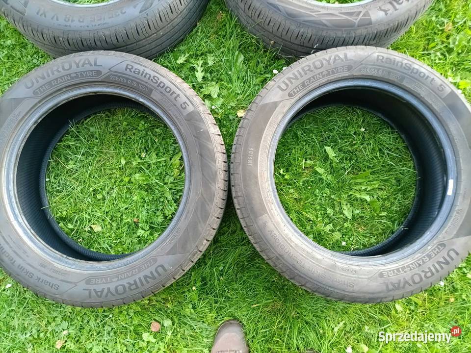dwie pary opon letnich 1 para uniroyal 1 para 18cale śląskie Konopiska