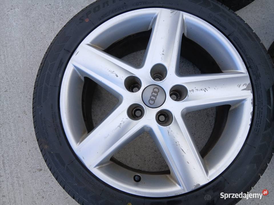 4x Felgi aluminiowe 4F0601025E Audi A4 B6 75Jx17 śląskie Szczerbice