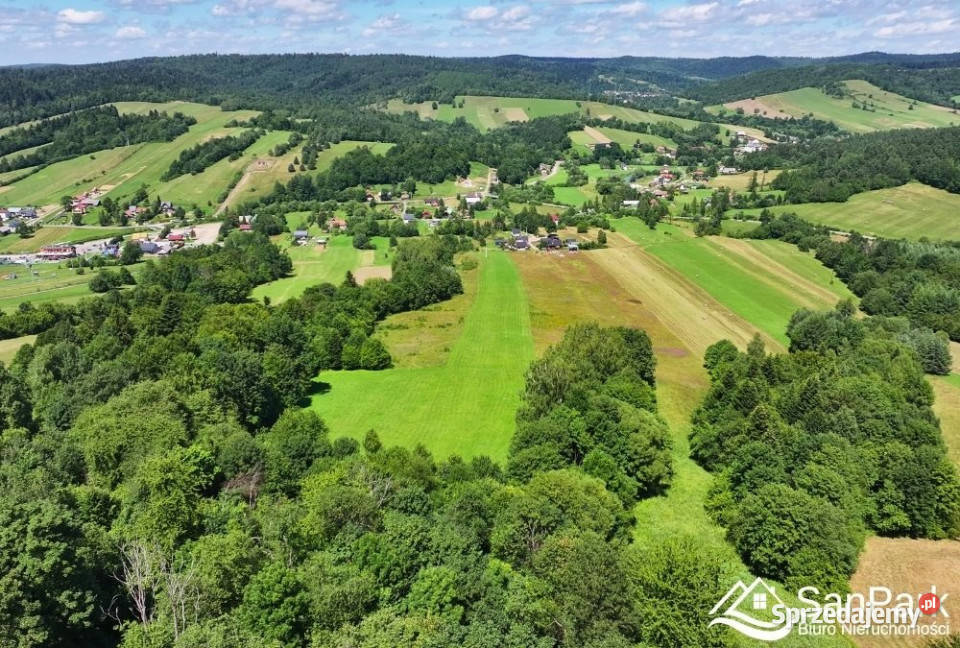Działka Olszanica 22000m szambo podkarpackie