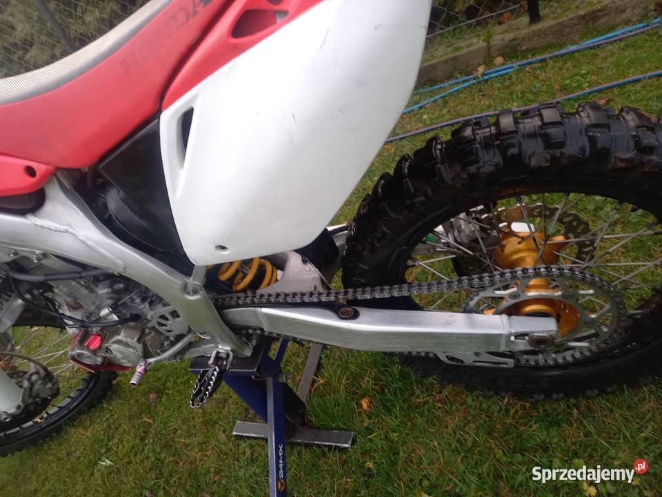 HONDA CRF 450 2008 SPRAWNA zamienię iny cross Działdowo
