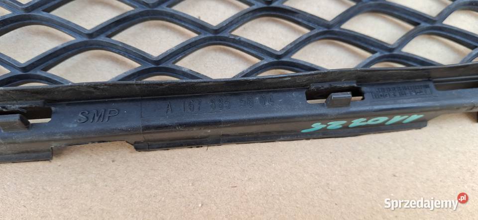 MERCEDES GLE W167 KRATKA ZDERZAKA ŚRODKOWA Listwy i nakładki lubuskie Bieleń