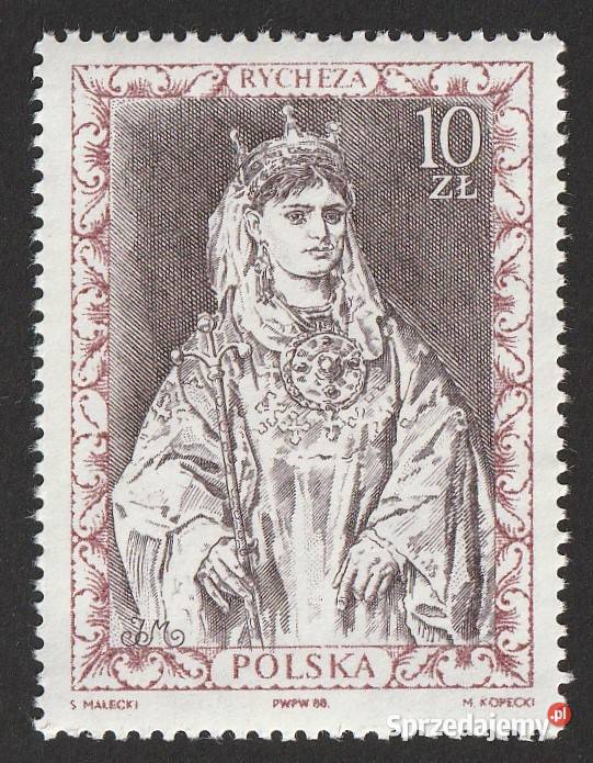POLSKA POCZET 1988 RYCHEZA CZYSTY Filatelistyka Łódź sprzedam