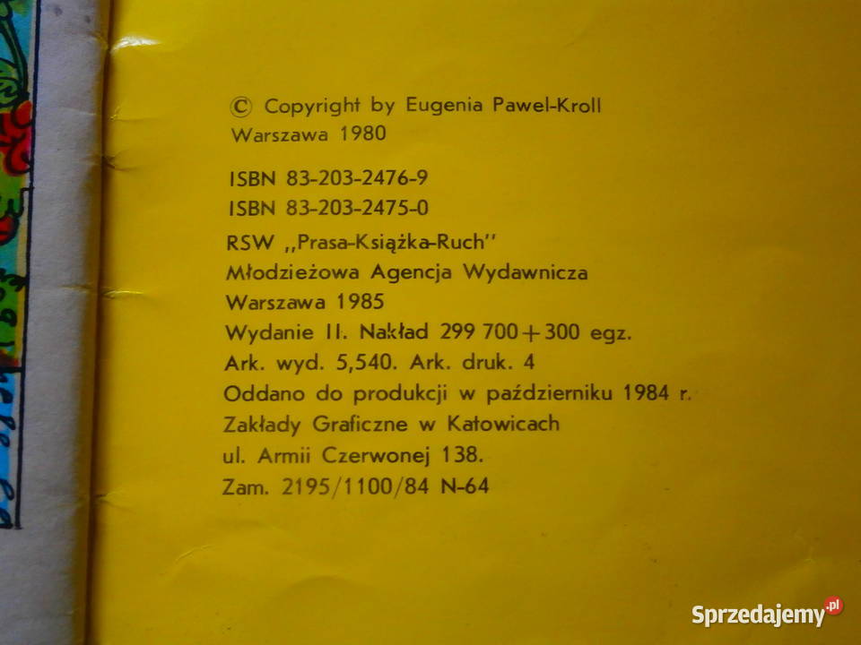 Przygody Jonki Jonka i Kleksa cz2 1985 wyd II Łódź
