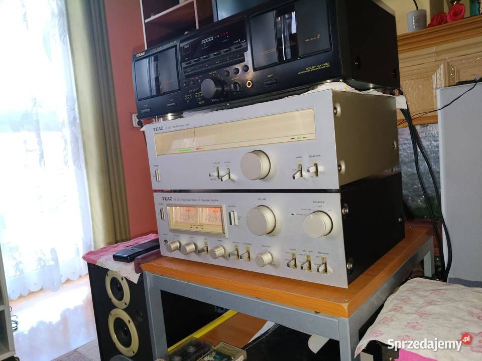 Piękny zestaw zmacniacz radio Vintage TEAC podkarpackie Chorzelów sprzedam