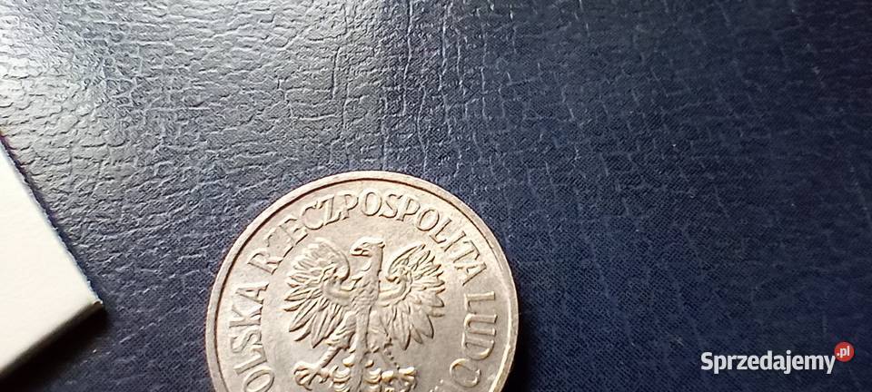 Stare monety 10 groszy 1972 PRL Polska piękna Lesko