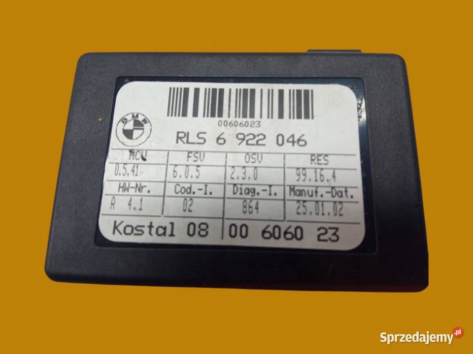 MODUŁ ANTENY DESZCZU KPL 8387422 6922046 Bmw