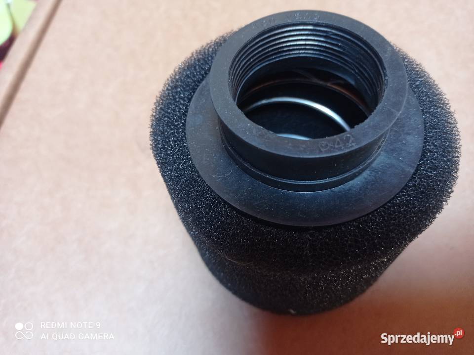 Filtry powietrza gąbkowe na srednice 42mm