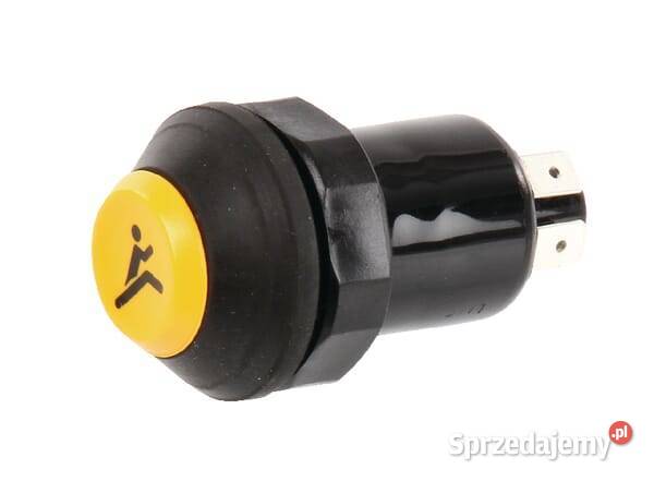 Przełącznik przyciskowy Quick okrągły żółty