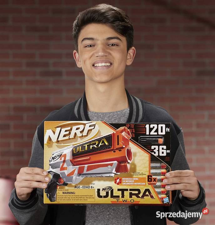 Blaster Wyrzutnia NERF ULTRA TWO Pistolet 6 małopolskie