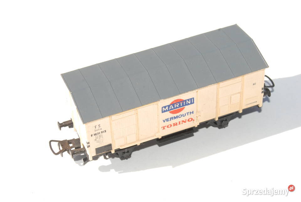 Stara zabawka wagon chłodnia Italia FS Martini śląskie