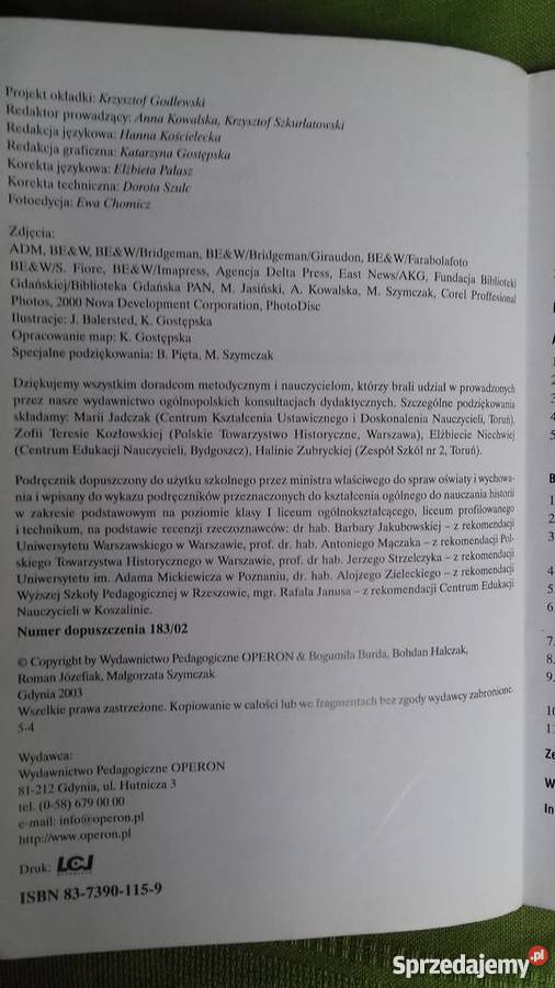 Historia dziejów najdawniejszych do schyłku tradycyjny podręcznik mazowieckie Małkinia Górna