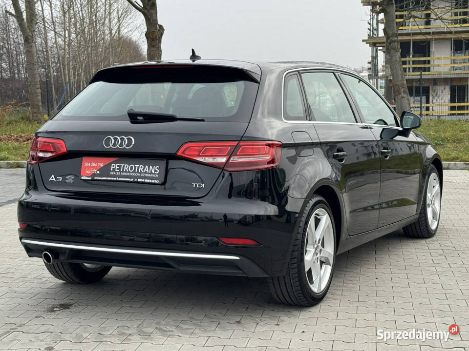 Audi A3 Sportback 16 TDI 116 LED Automat Stronic warmińsko-mazurskie Mrągowo