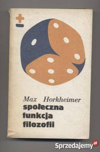 Społeczna funkcja filozofii