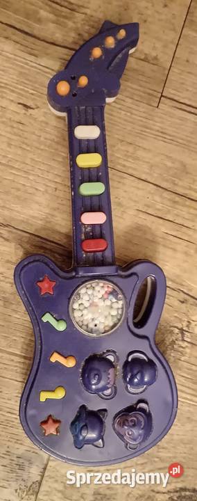 Gitara gitarka dziecka zabawka grająca Zbylitowska Góra