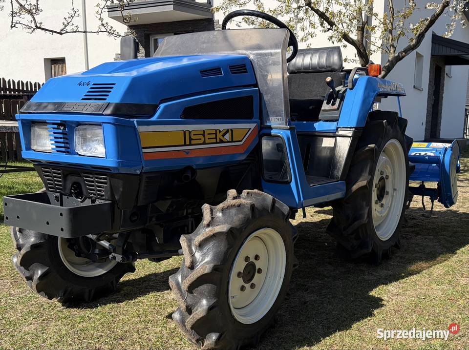 Iseki TU175 4x4 z glebogryzarką