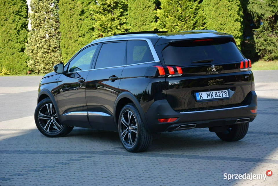 Peugeot 5008 GT Pack 7Foteli Skóry Radar Full wielofunkcyjna kierownica Ostrów Mazowiecka