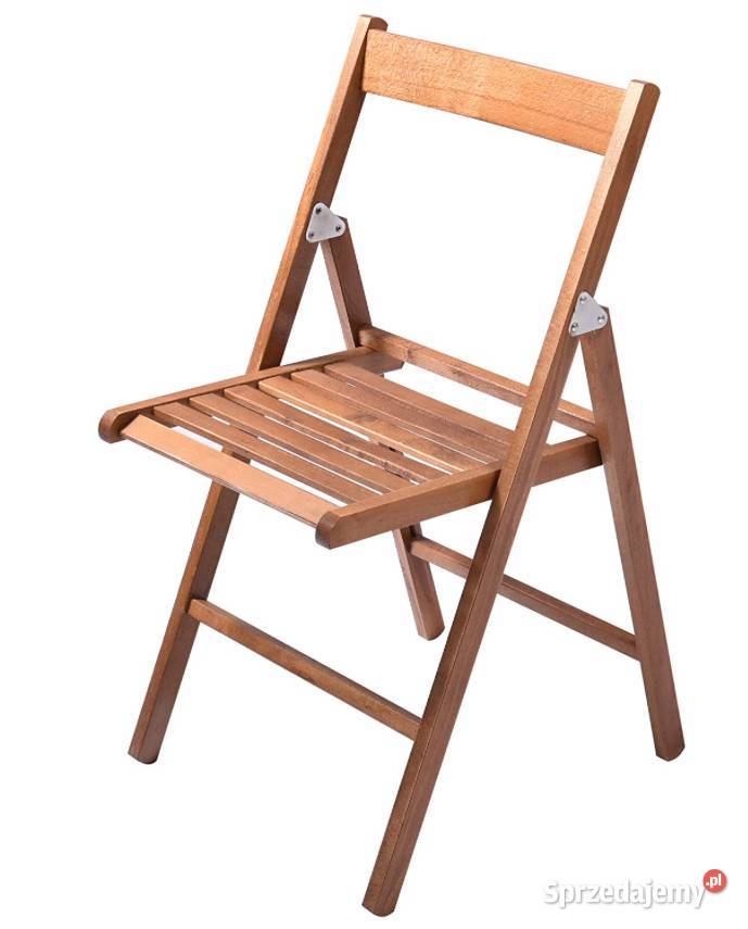 House Collection Krzesło składane, drewno orzechowe, lakiero