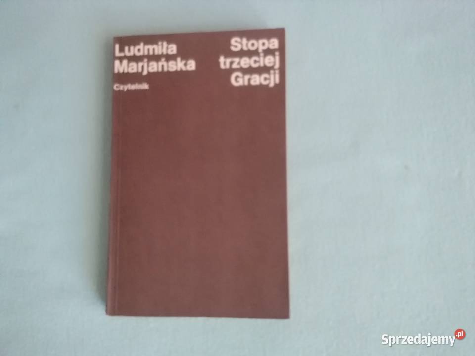 Stopa trzeciej gracji L Marjanska Łódź