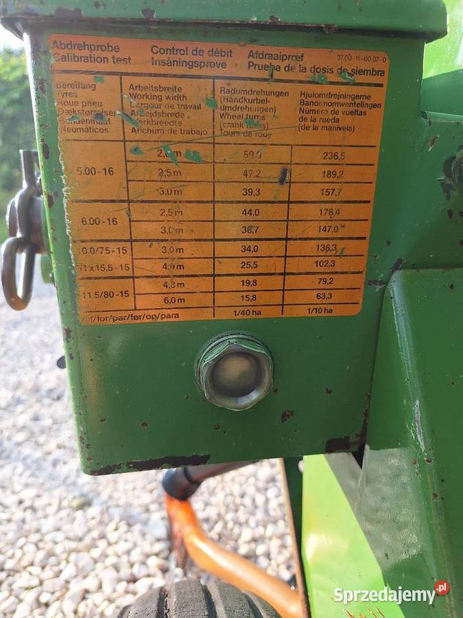 Siewnik zbożowy amazone d8 małopolskie Rzuchowa sprzedam