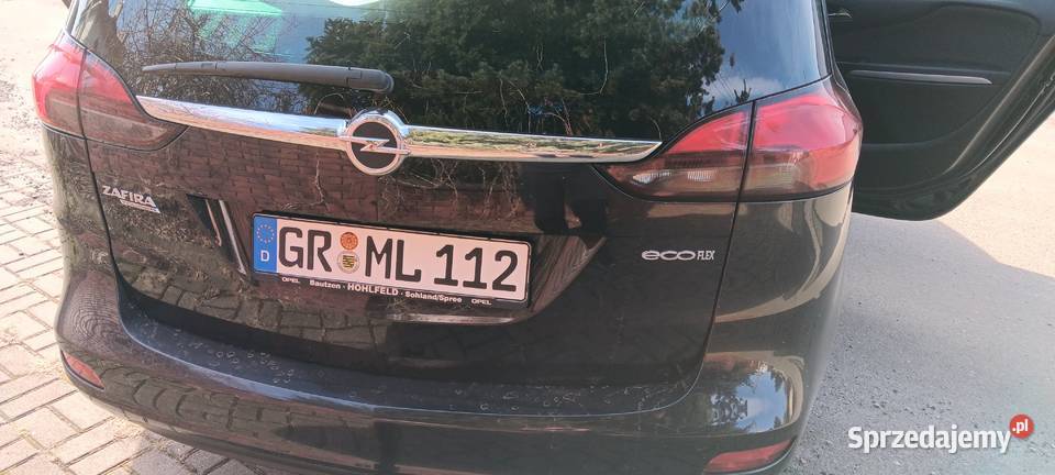 Opel Zafira 16 CDTI Tourer 7 miejsc eco flex Rok produkcji 2016 Łódź