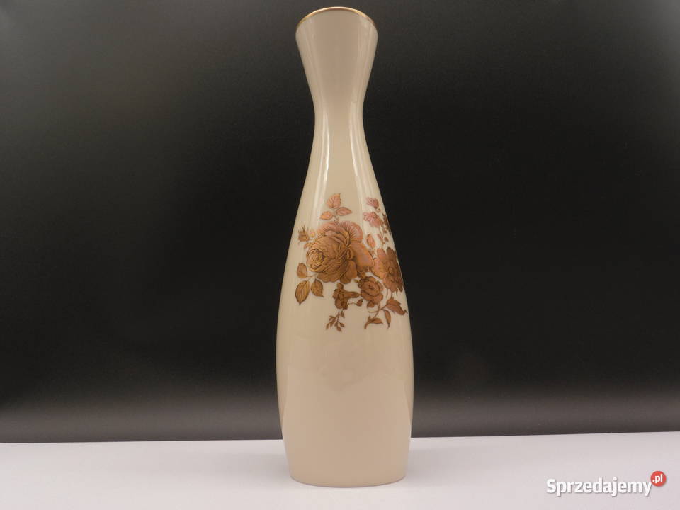 Wazon Gloria Fine Porcelain Carlsbad Echt Gold