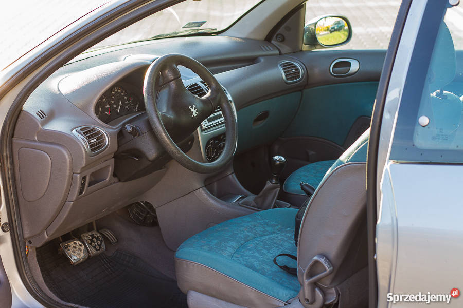 Peugeot 206 Zadbade wnętrze kobiety 206 Pruszcz Gdański