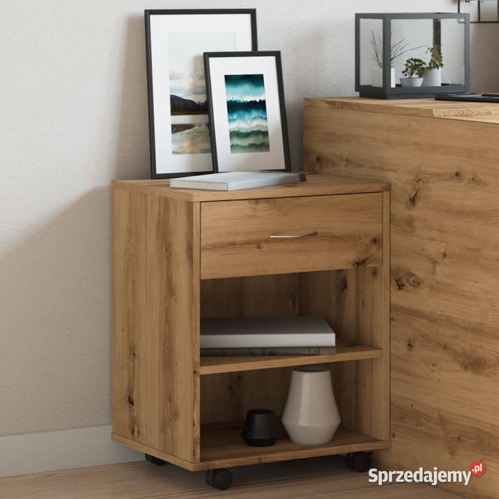 Szafka na kółkach dąb artisan 46x36x59 WM856661 sprzedam