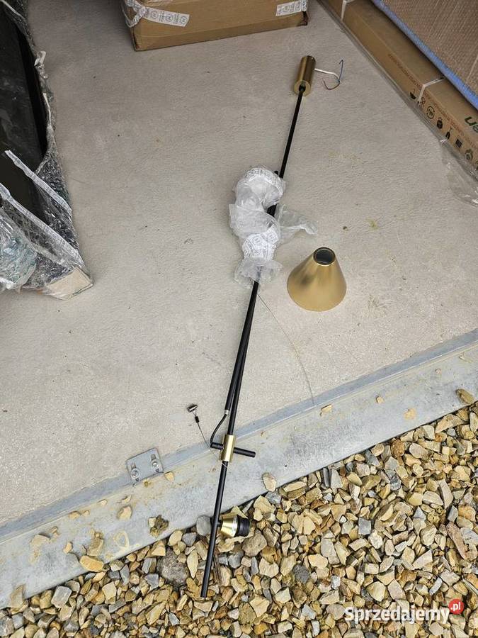 Lampa Aromas Crane złoty klosz śląskie Mysłowice sprzedam