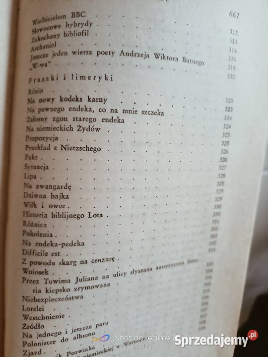 Dzieła Tuwima unikat okazy Księgarnia Praga mazowieckie Warszawa