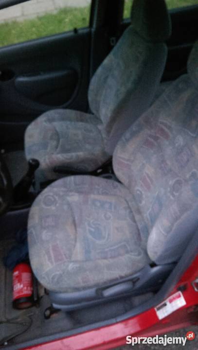 Daewoo Matiz czerwony bezwypadkowy zadbany 2 x welurowa tapicerka łódzkie Łódź