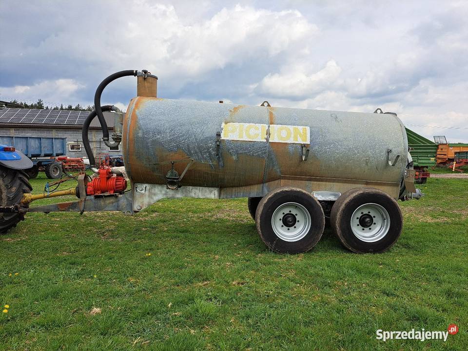 Wóz asenizacyjny beczka 8000l Pichon Warta