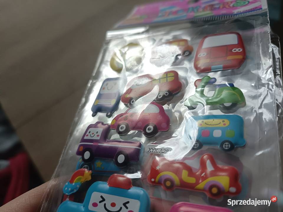 Zestaw naklejek pojazdy Kwidzyn sprzedam