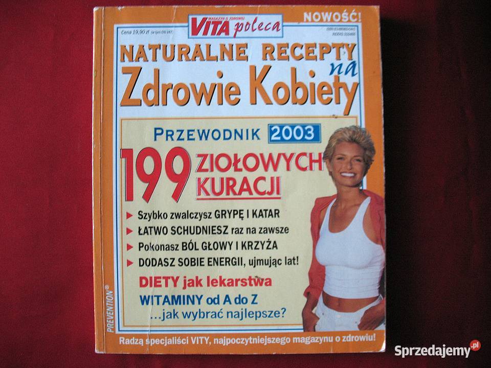 Naturalne recepty na zdrowie Kobiety książka Siedlce