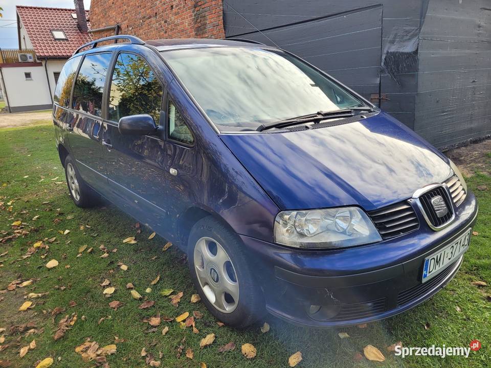 Sprzedam SEAT ALEHAMBRA 19TDI 140 2002r przyciemniane szyby dolnośląskie Milicz