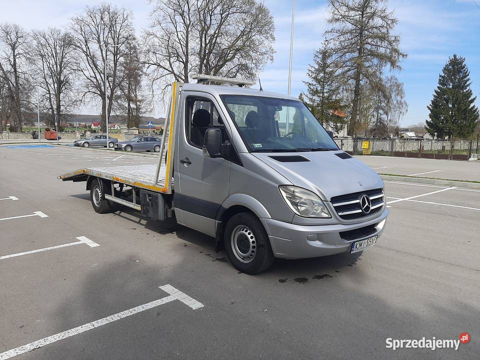 Sprinter 313 Laweta aluminiowy najazd nieuszkodzony Książ Wielki
