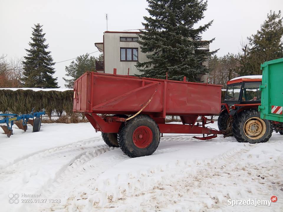 Przyczepa wywrotka skorupowa 6 Ton Możliwość Przyczepy rolnicze Kurów